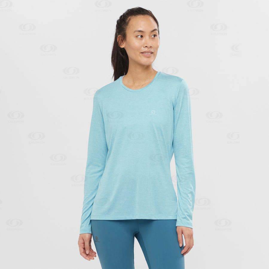 Dámské Tričko Salomon AGILE Blankyt | CZ-L2306