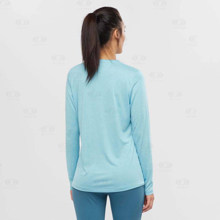 Dámské Tričko Salomon AGILE Blankyt | CZ-L2306