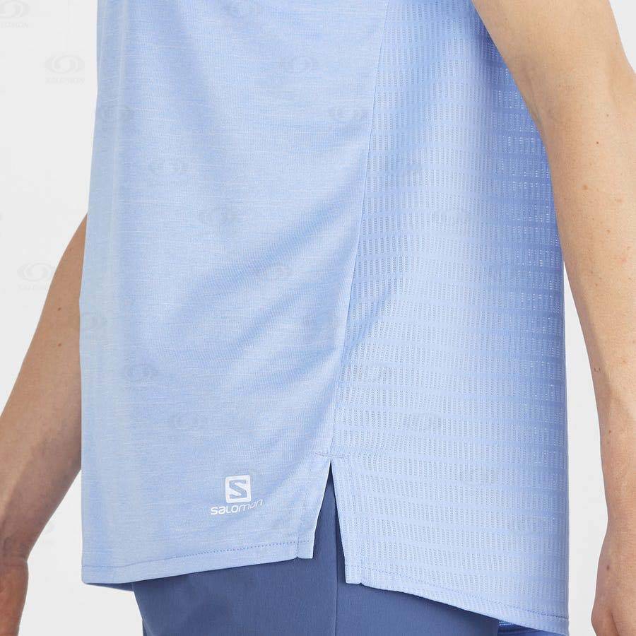 Dámské Tričko Salomon OUTLINE SUMMER Blankyt | CZ-O1798