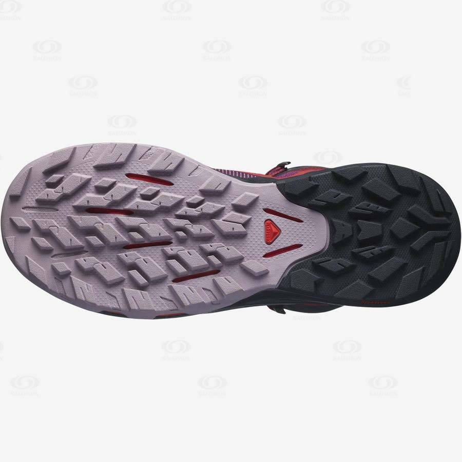 Dámské Turistické Boty Salomon OUTPULSE MID GORE-TEX Fialové | CZ-S2395