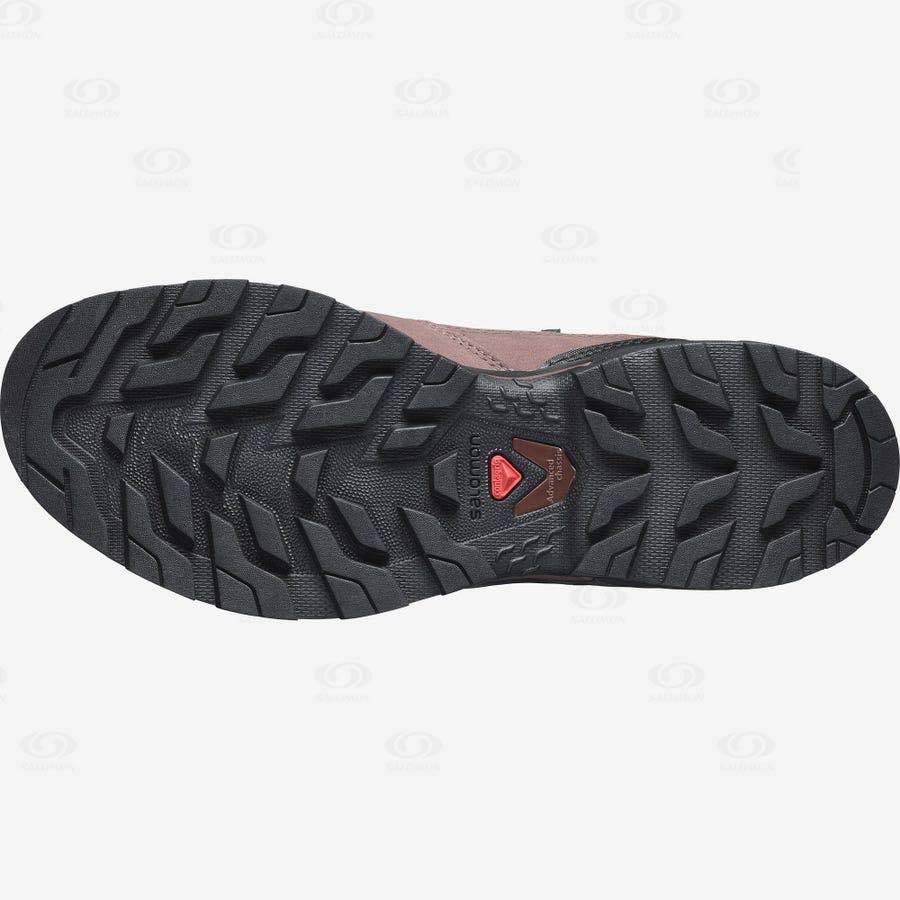 Dámské Turistické Boty Salomon OUTWARD GORE-TEX Hnědé | CZ-L2614
