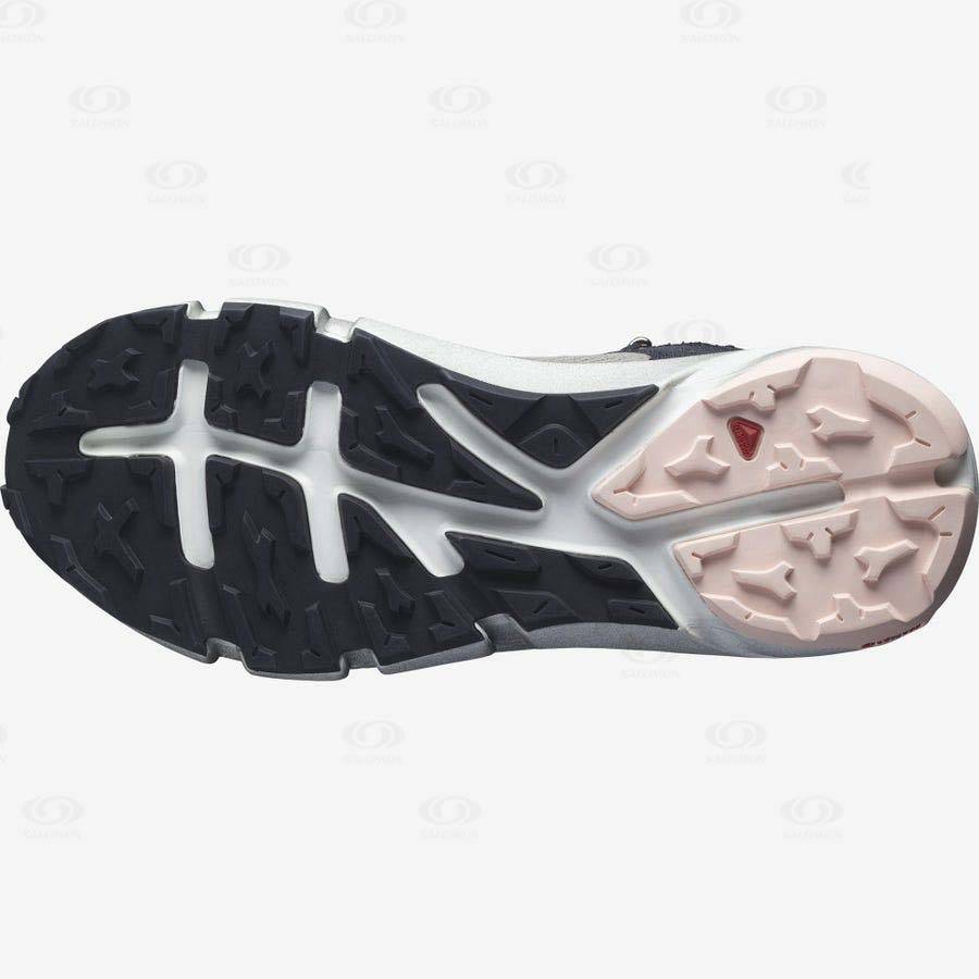 Dámské Turistické Boty Salomon PREDICT HIKE MID GORE-TEX Béžový | CZ-O1931