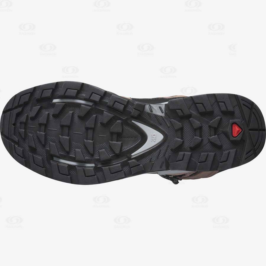 Dámské Turistické Boty Salomon QUEST 4 GORE-TEX Hnědé | CZ-M1804