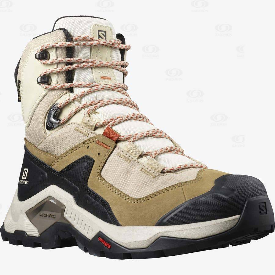 Dámské Turistické Boty Salomon QUEST ELEMENT GORE-TEX Hnědé | CZ-O2134