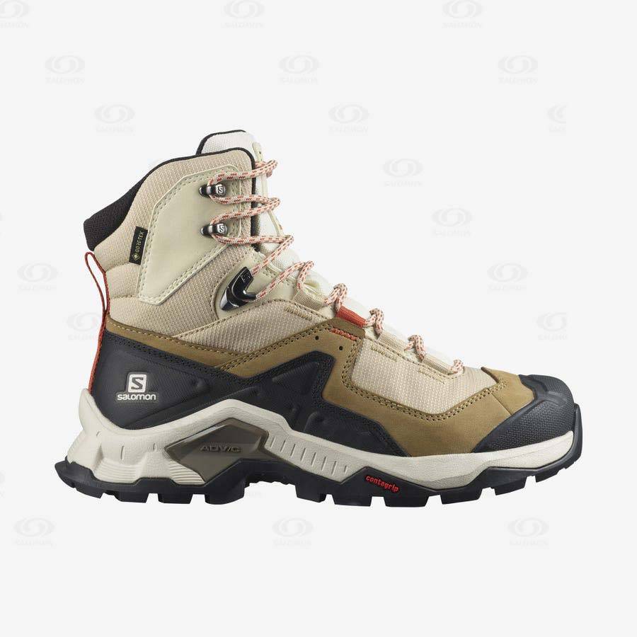 Dámské Turistické Boty Salomon QUEST ELEMENT GORE-TEX Hnědé | CZ-O2134