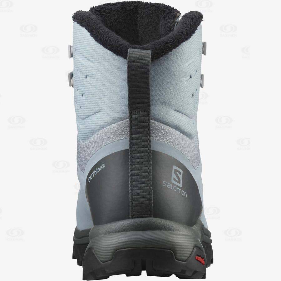 Dámské Zimní Boty Salomon OUTBLAST THINSULATE™ CLIMASALOMON™ WATERPROOF Blankyt | CZ-A2102