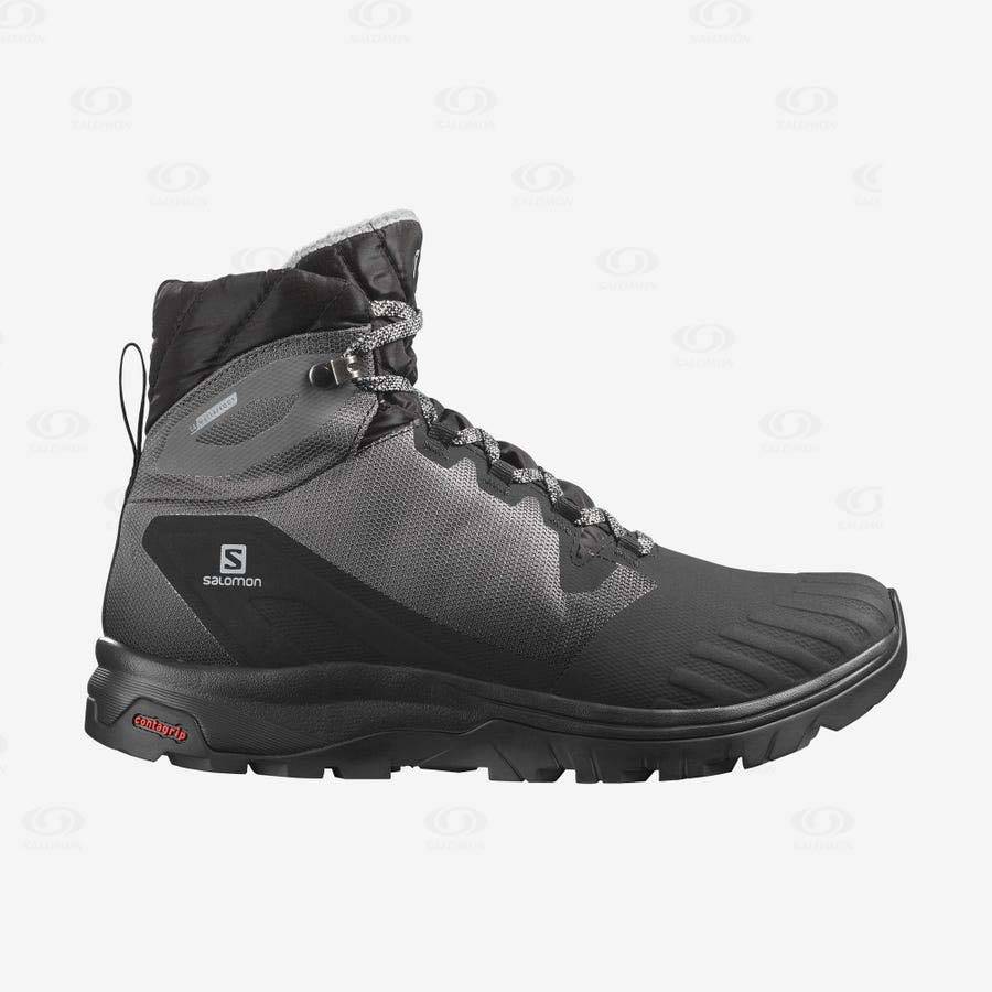 Dámské Zimní Boty Salomon VAYA BLAZE THINSULATE™ CLIMASALOMON™ WATERPROOF Černé | CZ-L1151