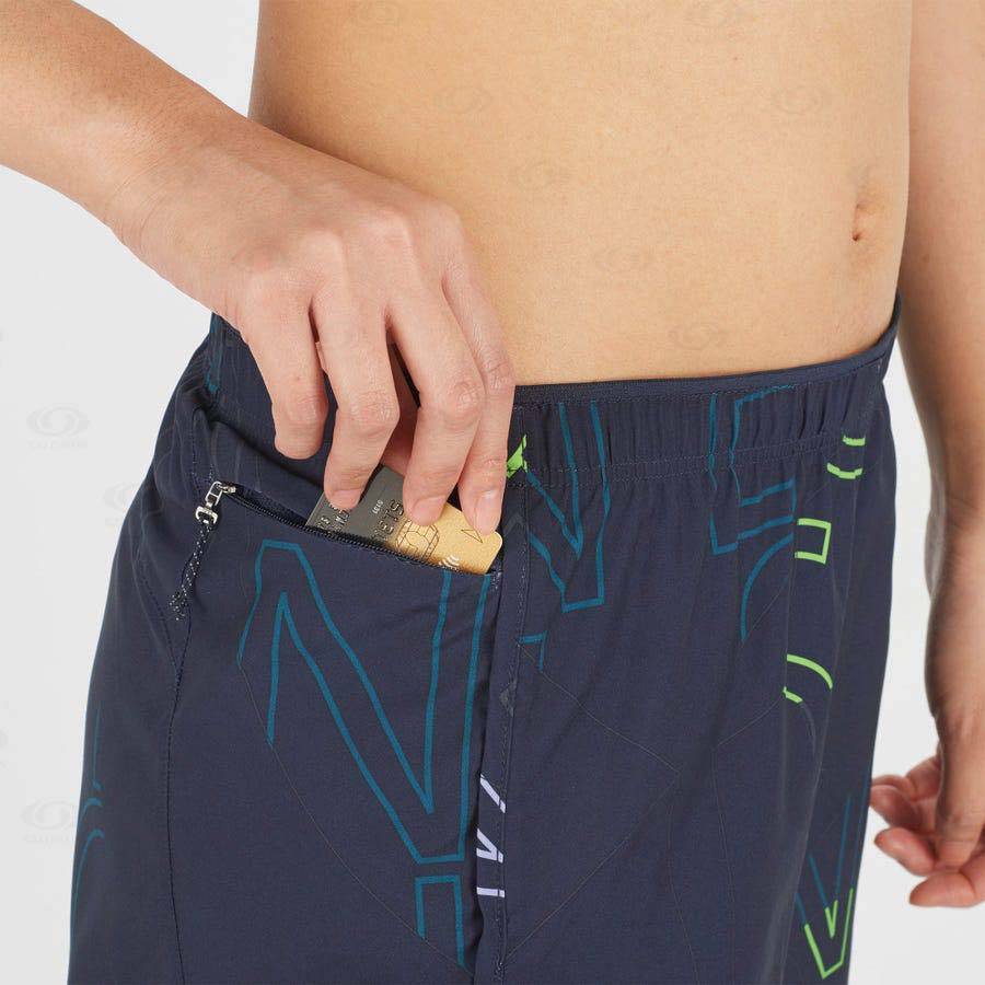 Dámské Šortky Salomon AGILE Blankyt | CZ-N1855