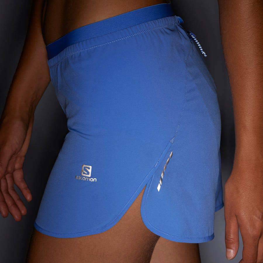 Dámské Šortky Salomon CROSS 3'' Blankyt | CZ-L2544