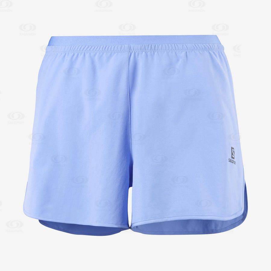 Dámské Šortky Salomon CROSS 3\'\' Blankyt | CZ-L2544