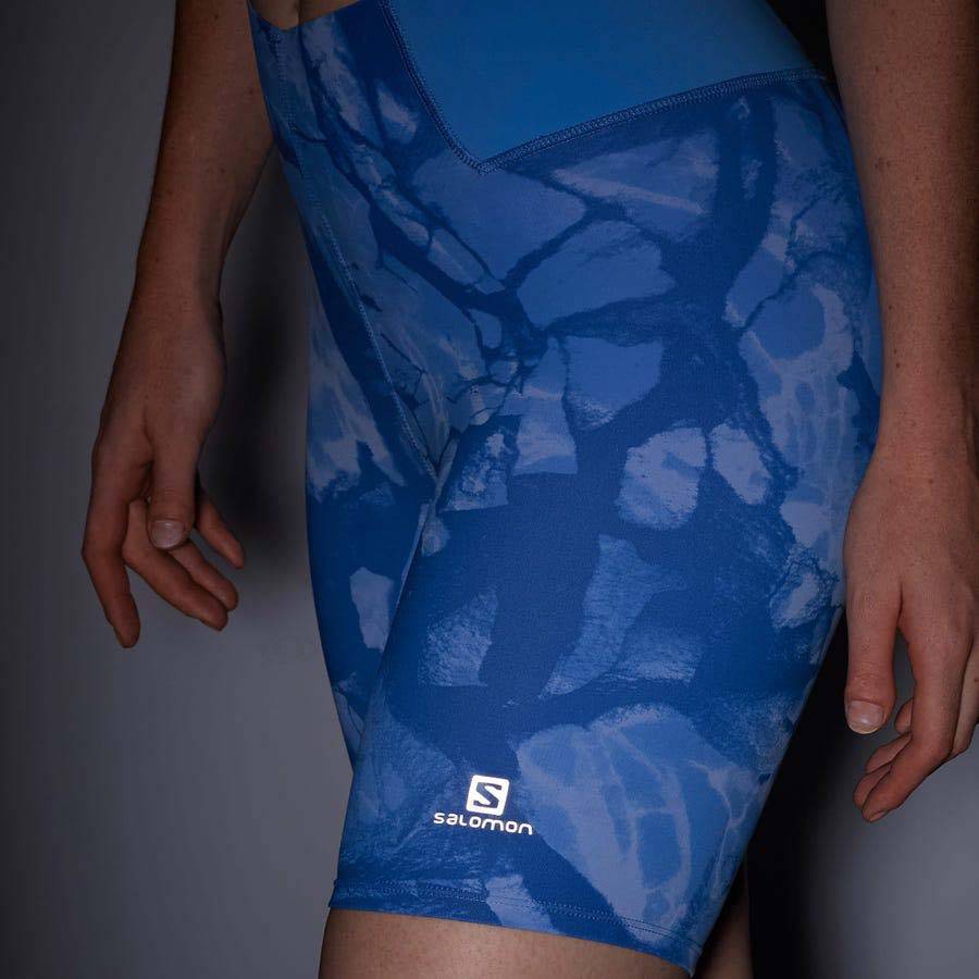 Dámské Šortky Salomon CROSS MULTI 7'' Blankyt | CZ-S1415