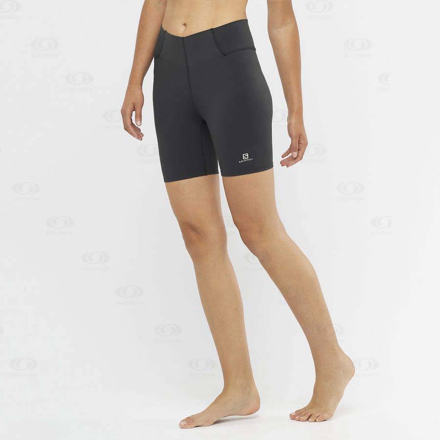 Dámské Šortky Salomon CROSS MULTI 7'' Černé | CZ-L1662