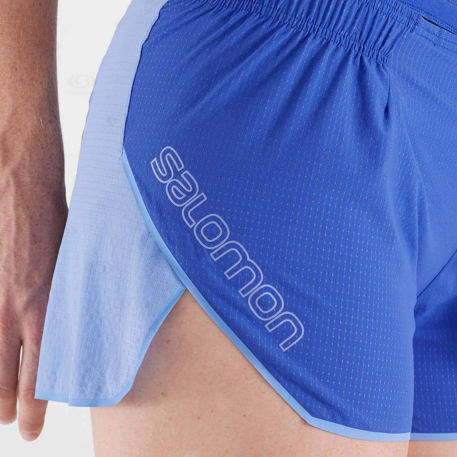 Dámské Šortky Salomon SENSE AERO 3'' Blankyt | CZ-A1094