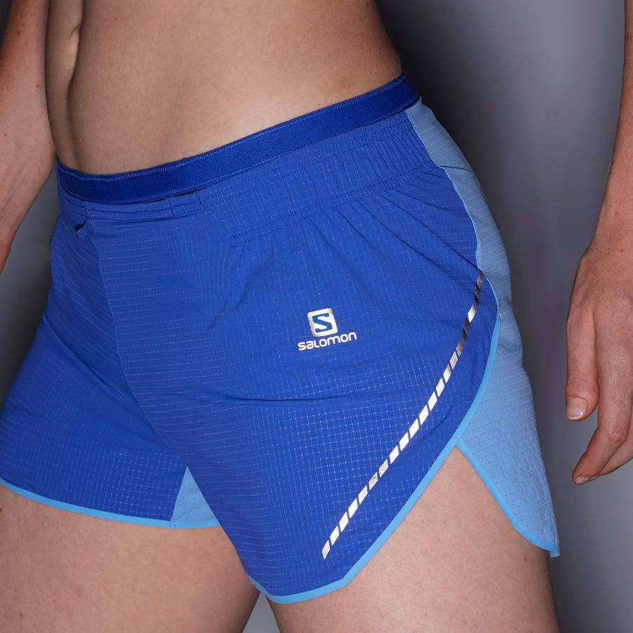 Dámské Šortky Salomon SENSE AERO 3'' Blankyt | CZ-A1094