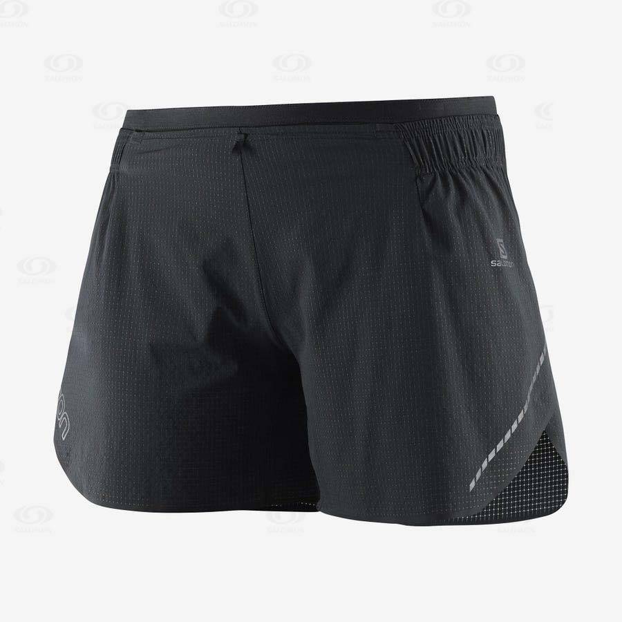 Dámské Šortky Salomon SENSE AERO 5\'\' Černé | CZ-O1047