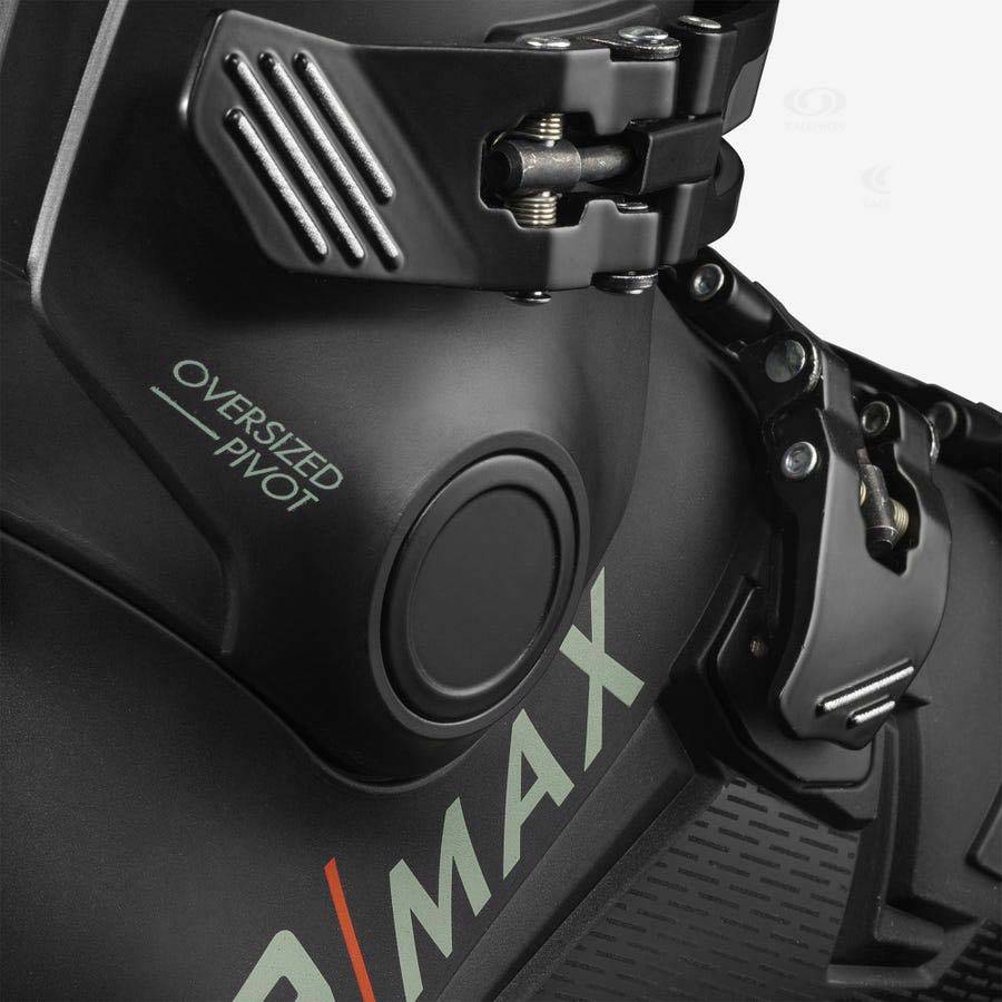 Dětské Lyžařské Boty Salomon S/MAX 65 Černé Červené | CZ-N2184