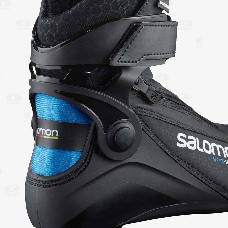 Dětské Lyžařské Boty Salomon S/RACE SKIATHLON JUNIOR PROLINK Černé Blankyt | CZ-A2501