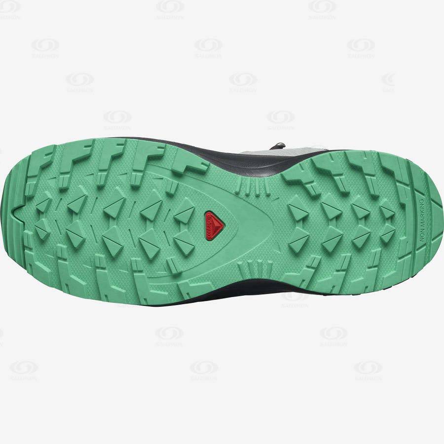 Dětské Nepromokavé Boty Salomon OUTWARD CLIMASALOMON™ Mátově Zelená | CZ-N1113