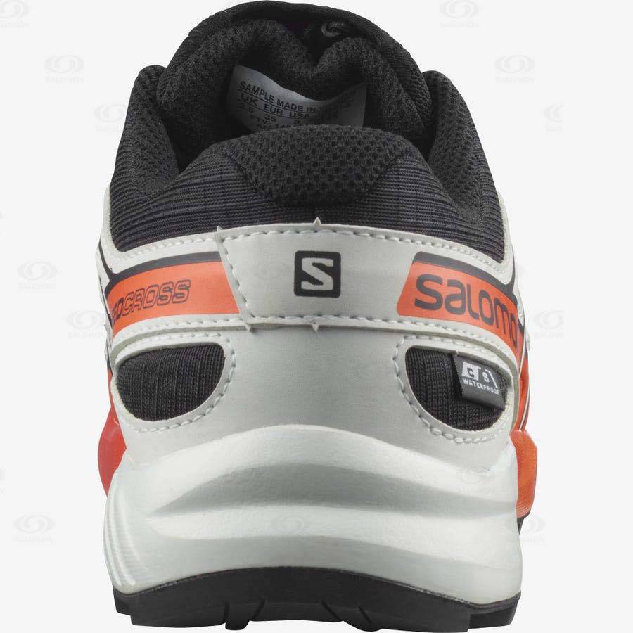 Dětské Nepromokavé Boty Salomon SPEEDCROSS CLIMASALOMON™ Černé Růžové | CZ-wN1316