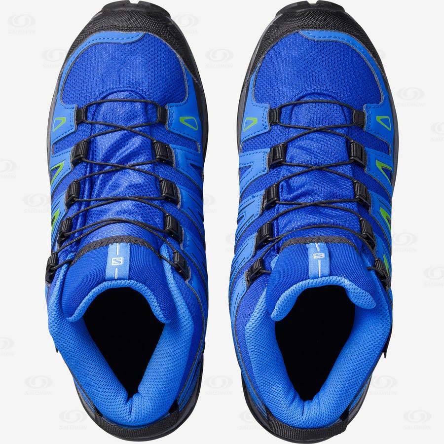 Dětské Nepromokavé Boty Salomon X-ULTRA MID GORE-TEX Blankyt | CZ-O2050