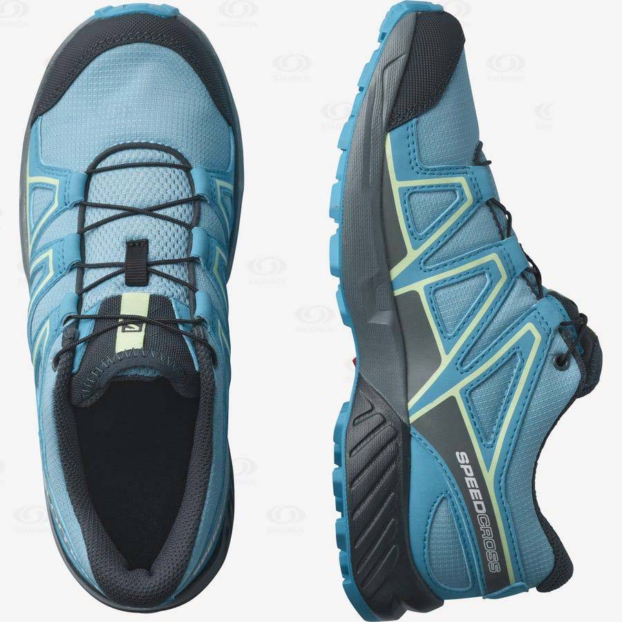 Dětské Trailové Běžecké Boty Salomon SPEEDCROSS Blankyt | CZ-N1659