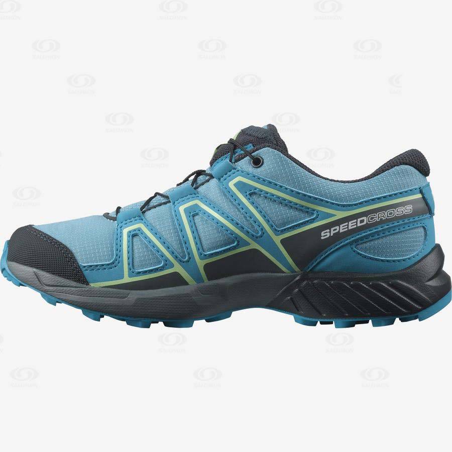 Dětské Trailové Běžecké Boty Salomon SPEEDCROSS Blankyt | CZ-N1659