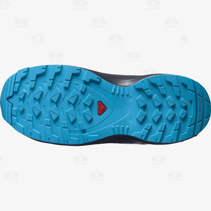 Dětské Trailové Běžecké Boty Salomon XA PRO V8 MID CLIMASALOMON™ WATERPROOF Černé | CZ-W4050