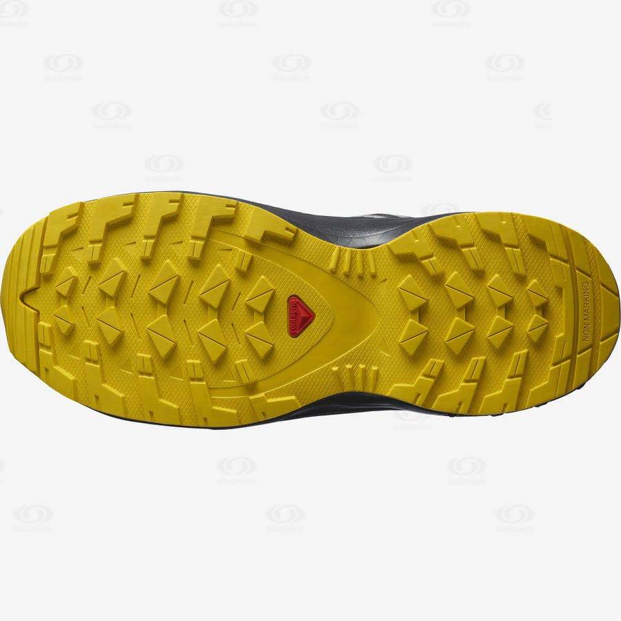 Dětské Trekové Boty Salomon XA PRO V8 CLIMASALOMON™ WATERPROOF Olivy Zelené | CZ-O2162