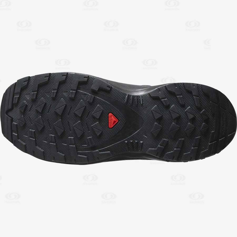 Dětské Trekové Boty Salomon XA PRO V8 CLIMASALOMON™ WATERPROOF Černé | CZ-O2552