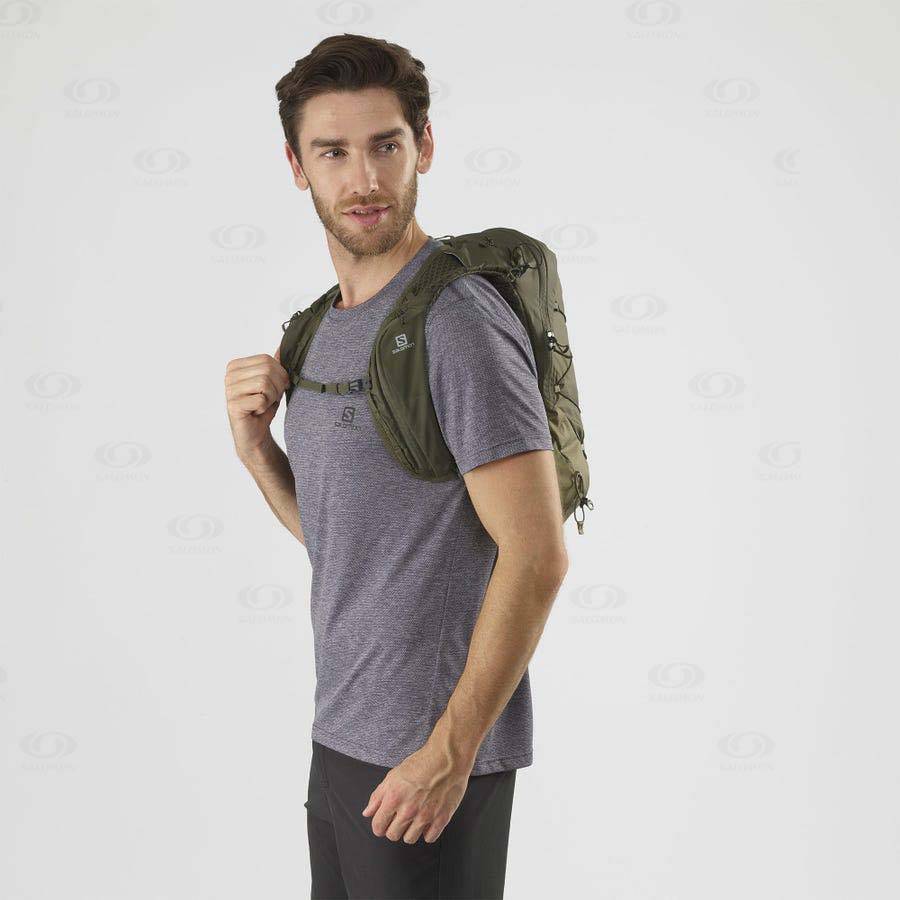 Pánské Batohy Salomon XT 10 Olivy Zelené | CZ-M1678