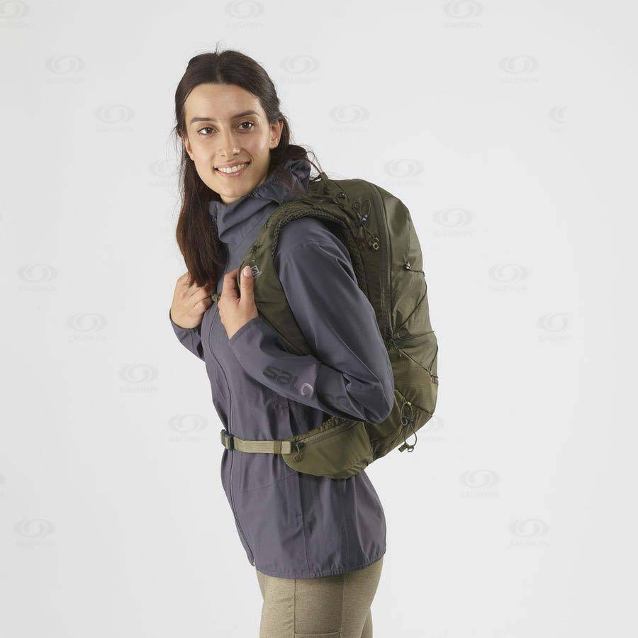 Pánské Batohy Salomon XT 15 Olivy Zelené | CZ-O2547