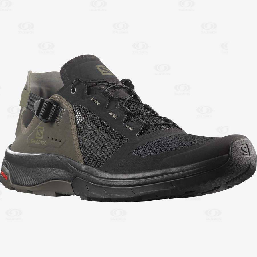 Pánské Boty do Vody Salomon TECH AMPHIB 4 Černé Šedé | CZ-L1529