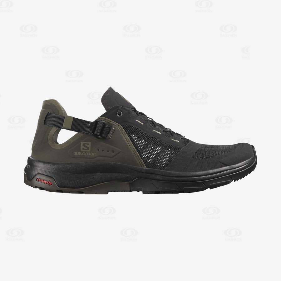 Pánské Boty do Vody Salomon TECH AMPHIB 4 Černé Šedé | CZ-L1529
