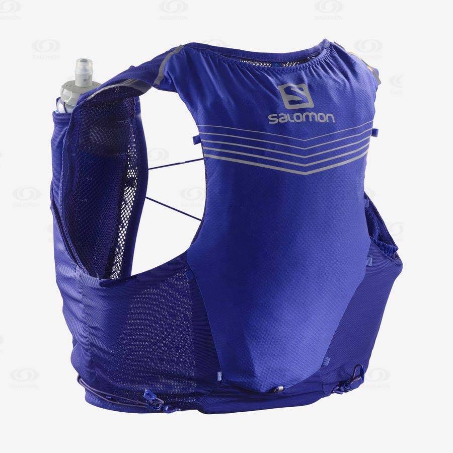 Pánské Běžecké Batohy Salomon ADV SKIN 5 Fialové | CZ-A2417