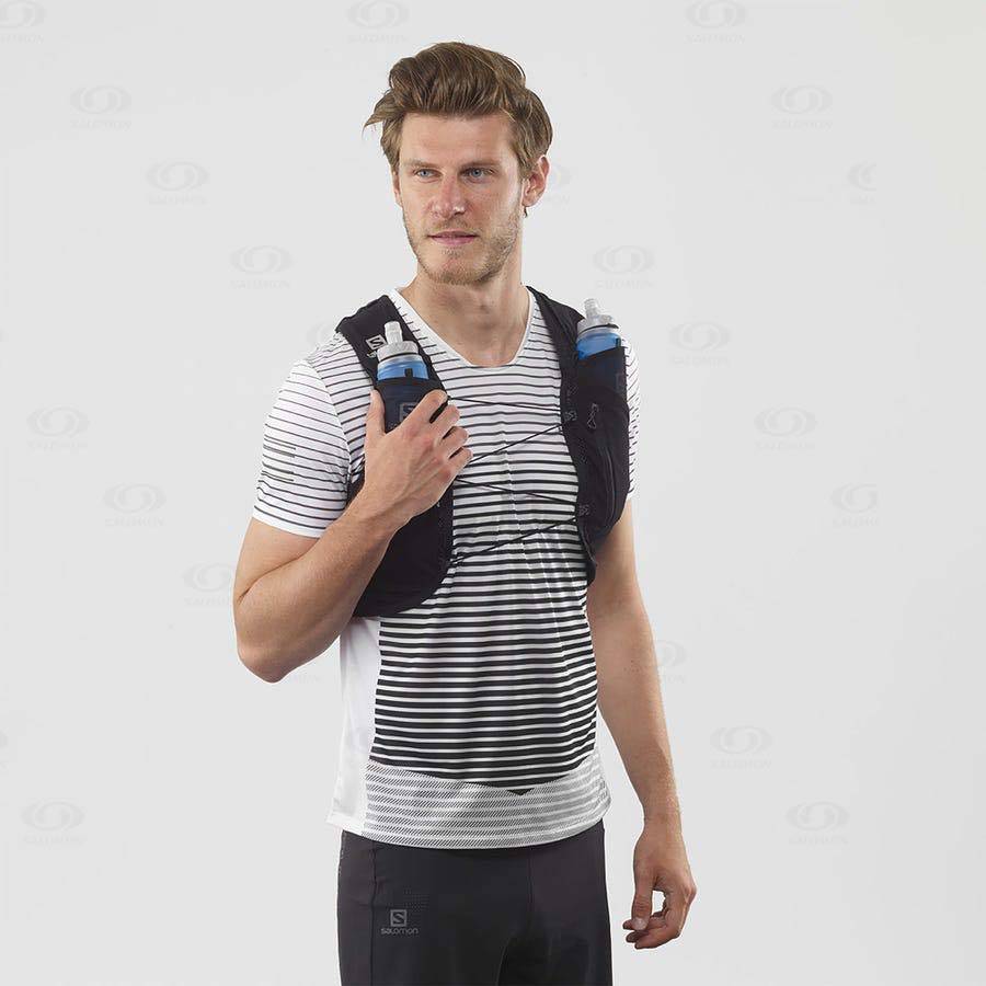Pánské Běžecké Batohy Salomon ADV SKIN 5 Černé | CZ-O1028