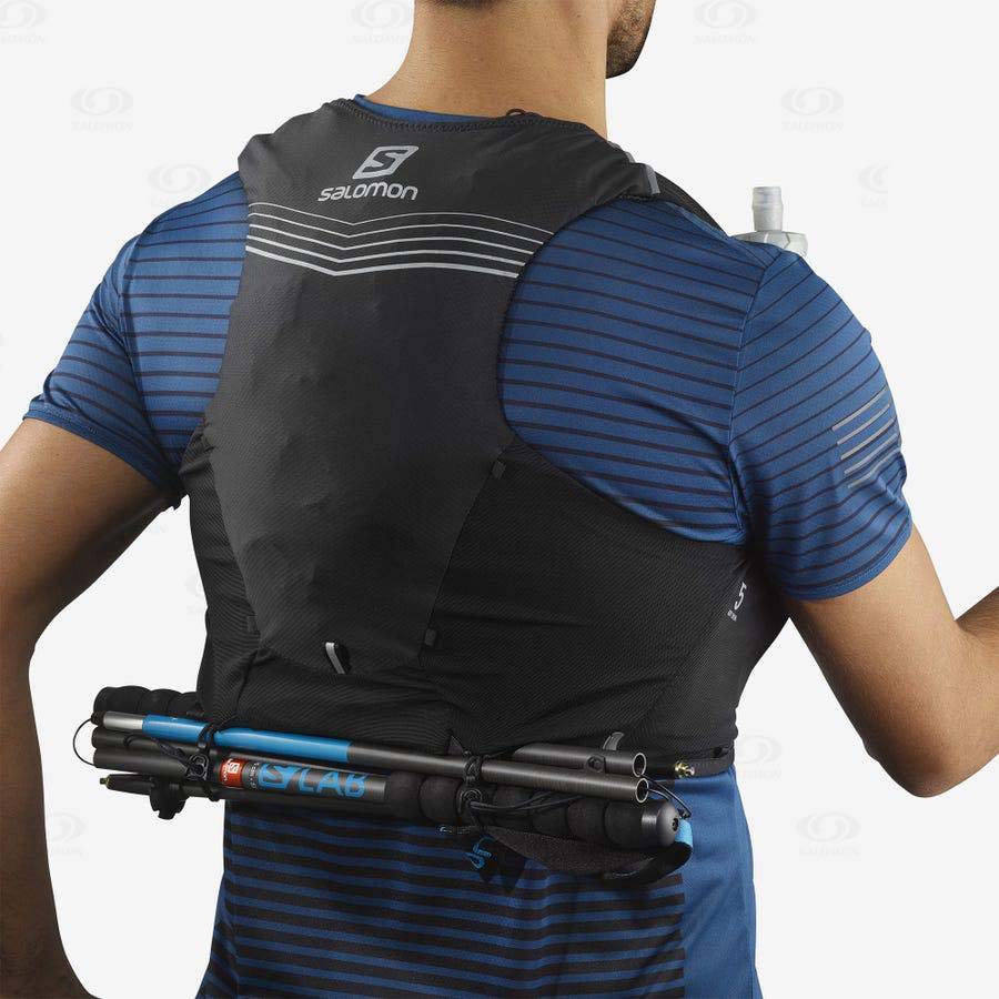 Pánské Běžecké Batohy Salomon ADV SKIN 5 Černé | CZ-O1028