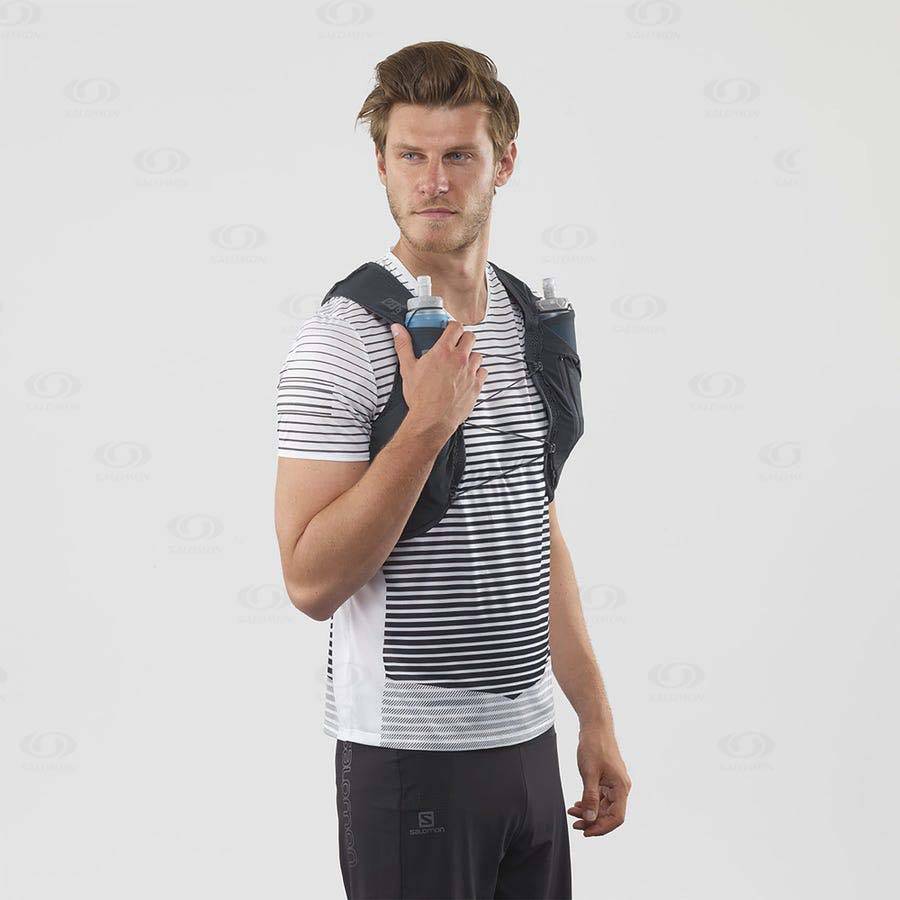 Pánské Běžecké Batohy Salomon ADV SKIN 5 Šedé | CZ-O2358
