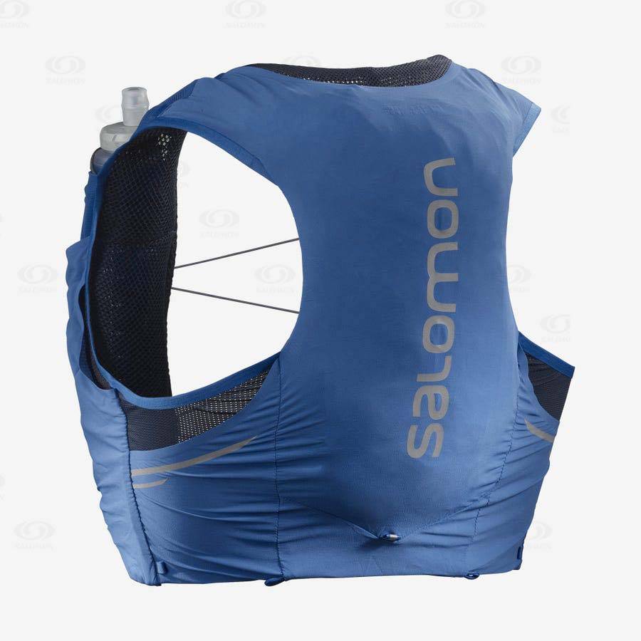 Pánské Běžecké Batohy Salomon SENSE PRO 5 Tmavě Blankyt | CZ-O2078