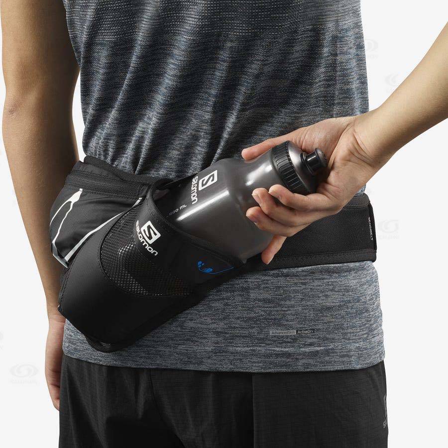 Pánské Běžecké Batohy Salomon SENSIBELT Černé | CZ-M2182