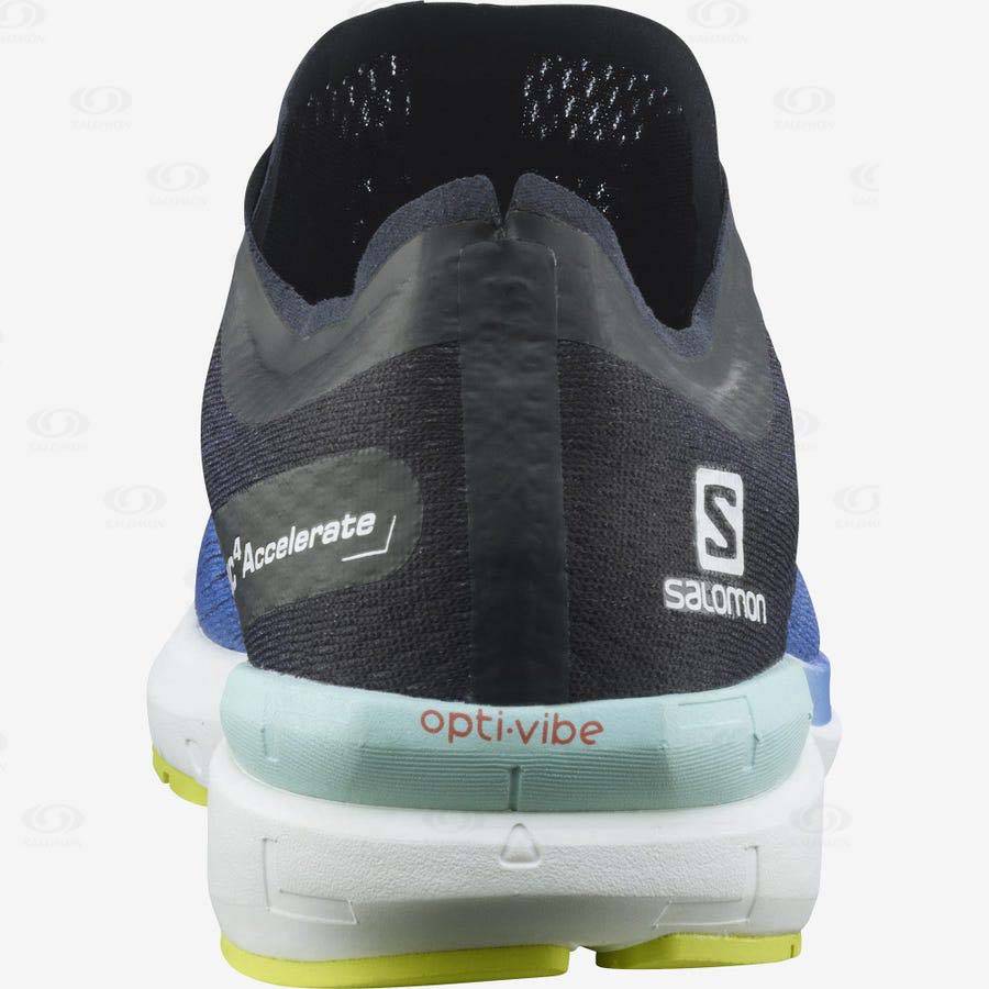 Pánské Běžecké Boty Salomon SONIC 4 Accelerate Blankyt Bílé | CZ-M2574