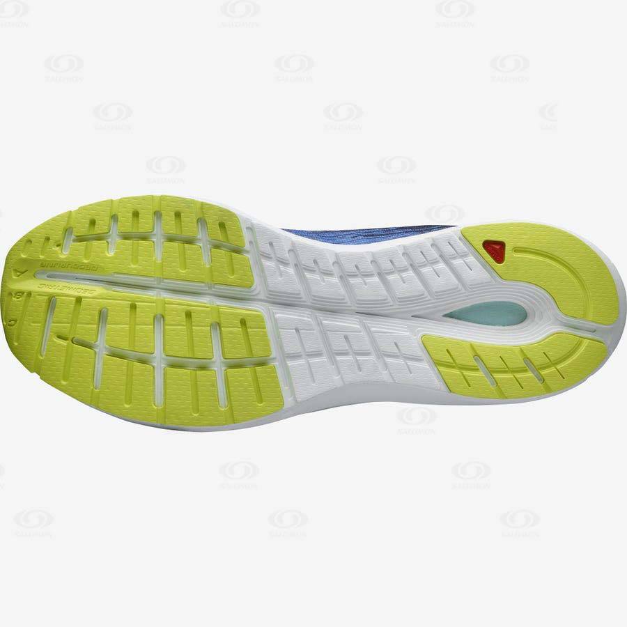 Pánské Běžecké Boty Salomon SONIC 4 Accelerate Blankyt Bílé | CZ-M2574