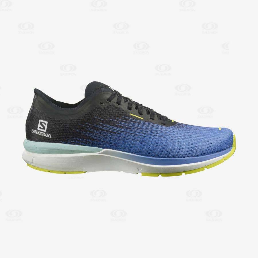 Pánské Běžecké Boty Salomon SONIC 4 Accelerate Blankyt Bílé | CZ-M2574