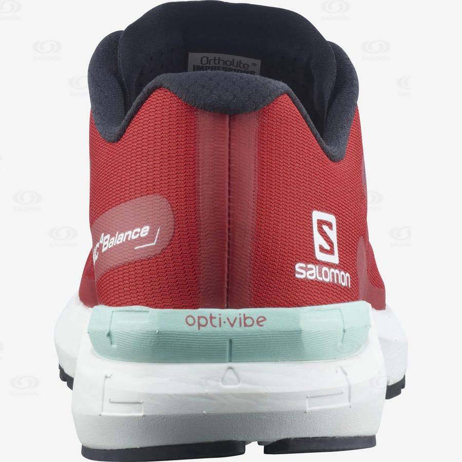 Pánské Běžecké Boty Salomon SONIC 4 Balance Červené | CZ-M1097