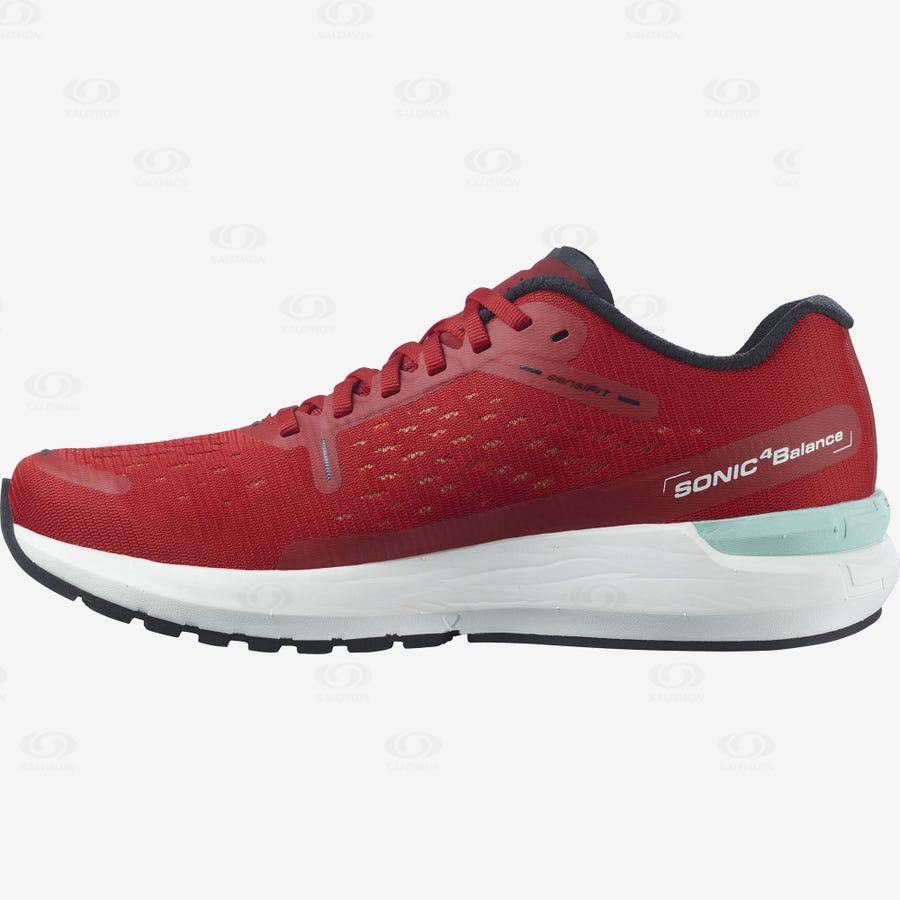 Pánské Běžecké Boty Salomon SONIC 4 Balance Červené | CZ-M1097