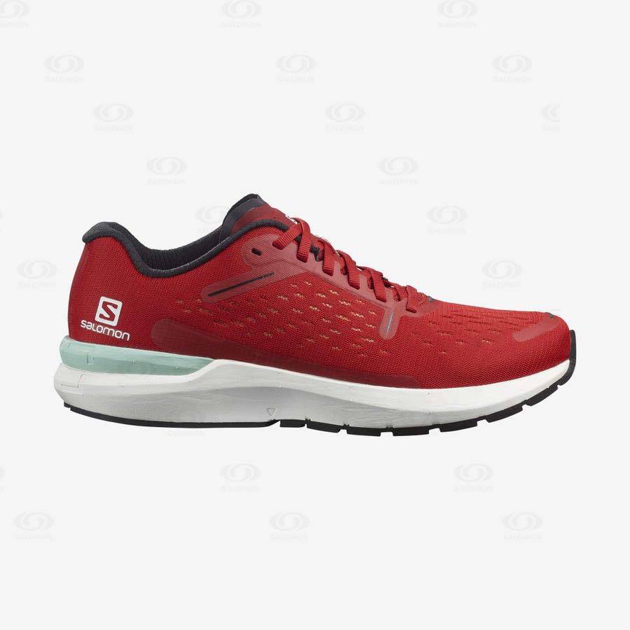 Pánské Běžecké Boty Salomon SONIC 4 Balance Červené | CZ-M1097