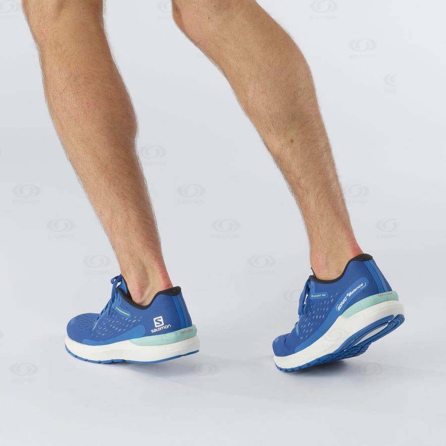 Pánské Běžecké Boty Salomon SONIC 4 Balance Blankyt | CZ-S2416
