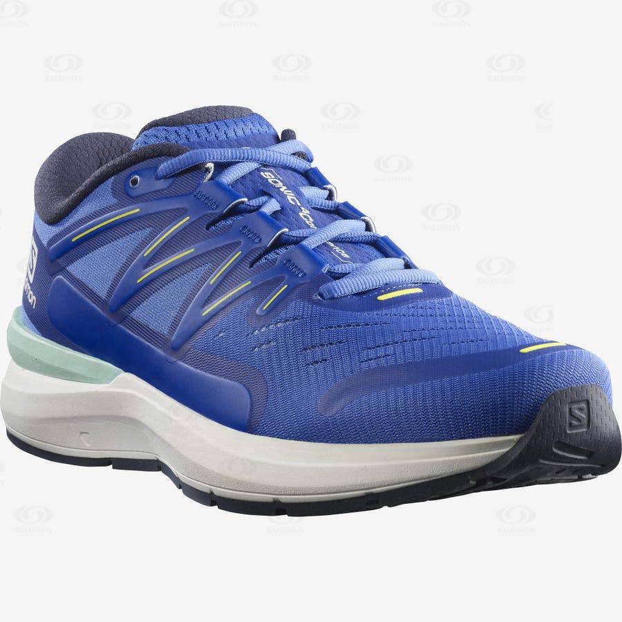 Pánské Běžecké Boty Salomon SONIC 4 Confidence Blankyt | CZ-O2209