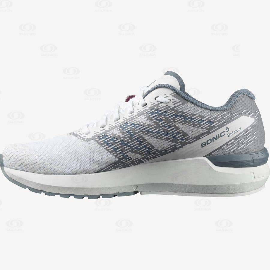 Pánské Běžecké Boty Salomon SONIC 5 BALANCE Bílé | CZ-L1074