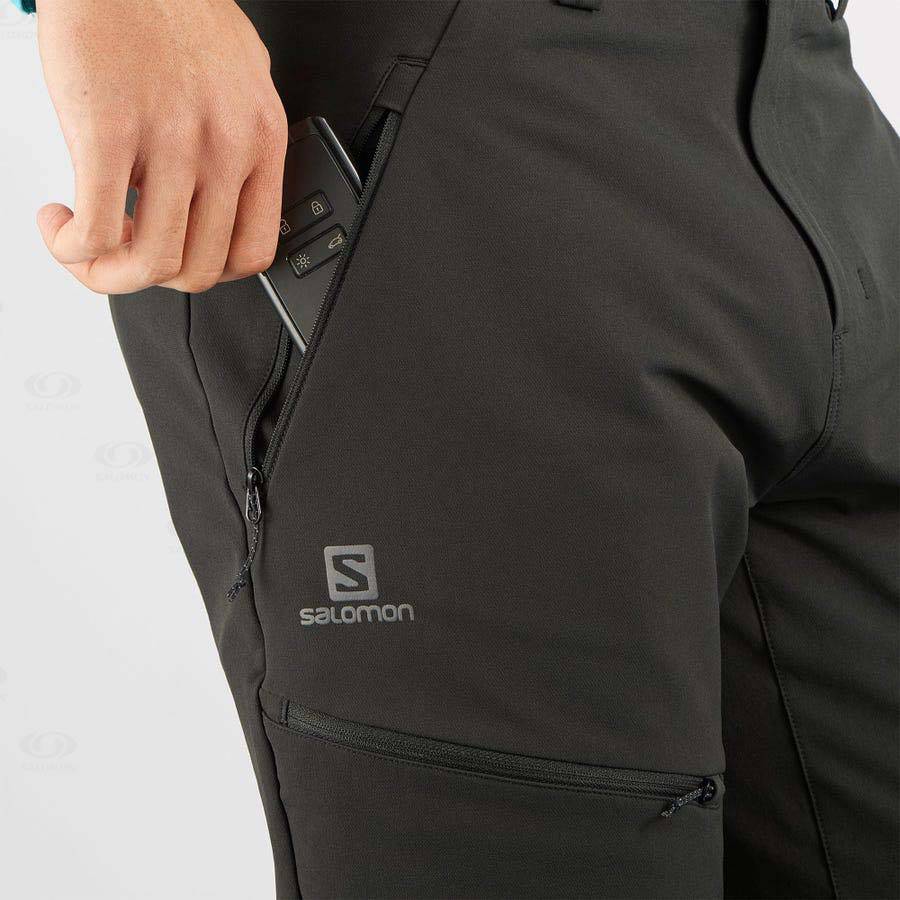 Pánské Kalhoty Salomon OUTPEAK WARM Černé | CZ-L2103