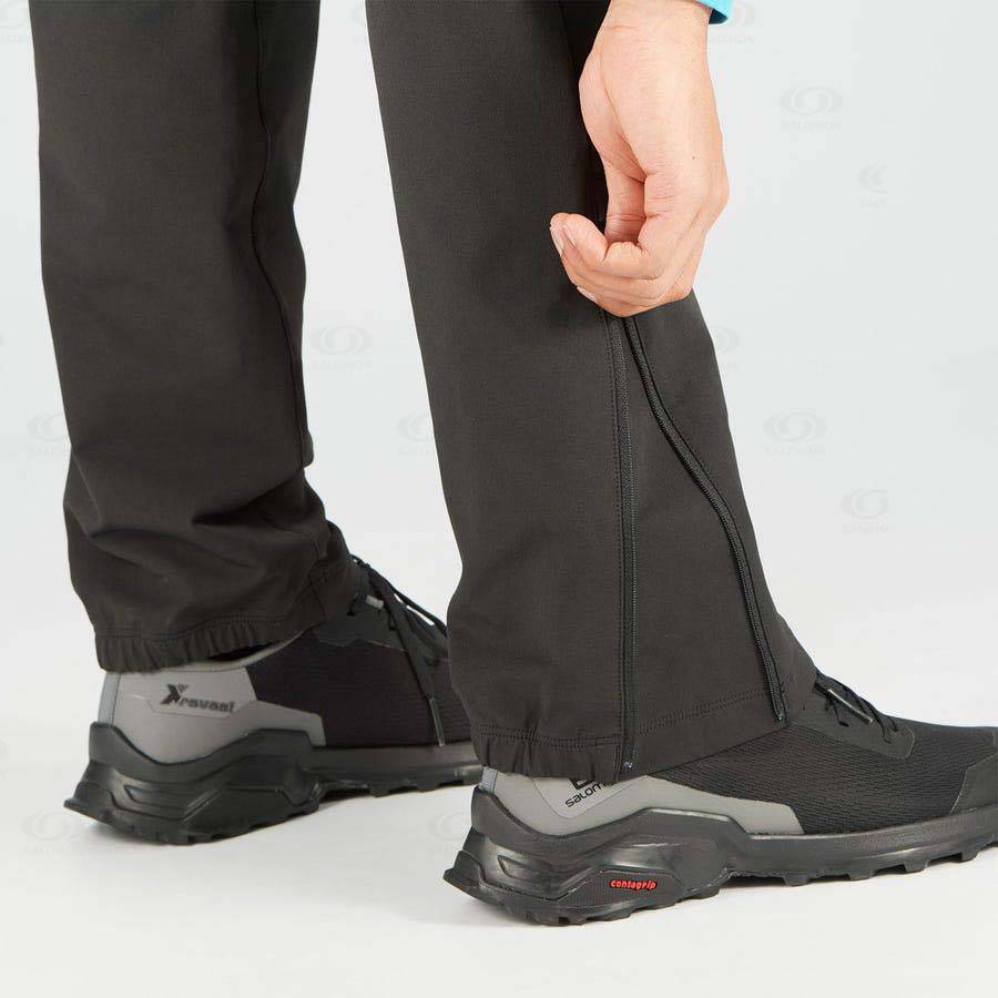Pánské Kalhoty Salomon OUTPEAK WARM Černé | CZ-L2103